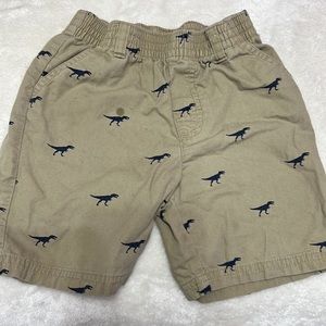dinosaur printed boys shorts